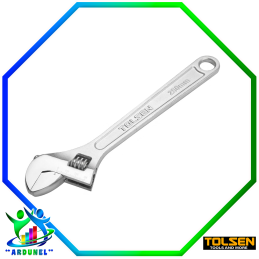 LLAVE AJUSTABLE CROMADA 6"